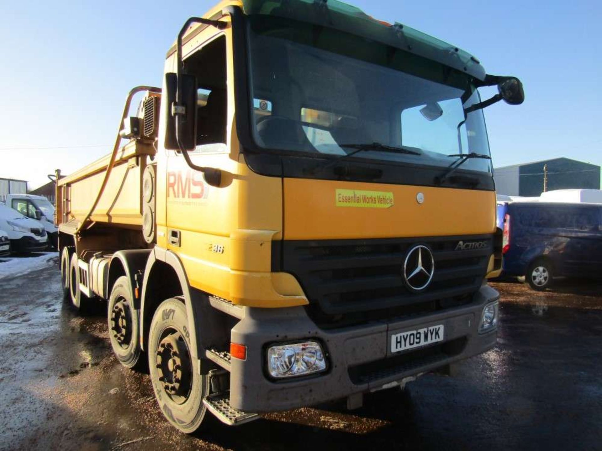 2009 09 reg Mercedes Actros 3236K Tipper