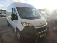 2017 67 reg Peugeot Boxer 335 Pro L3H2 Blue Hdi