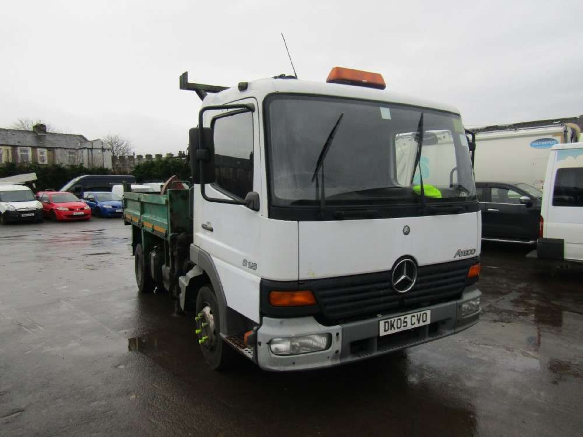 2005 05 reg Mercedes Atego 815 Tipper c/w Hiab (Direct Council)