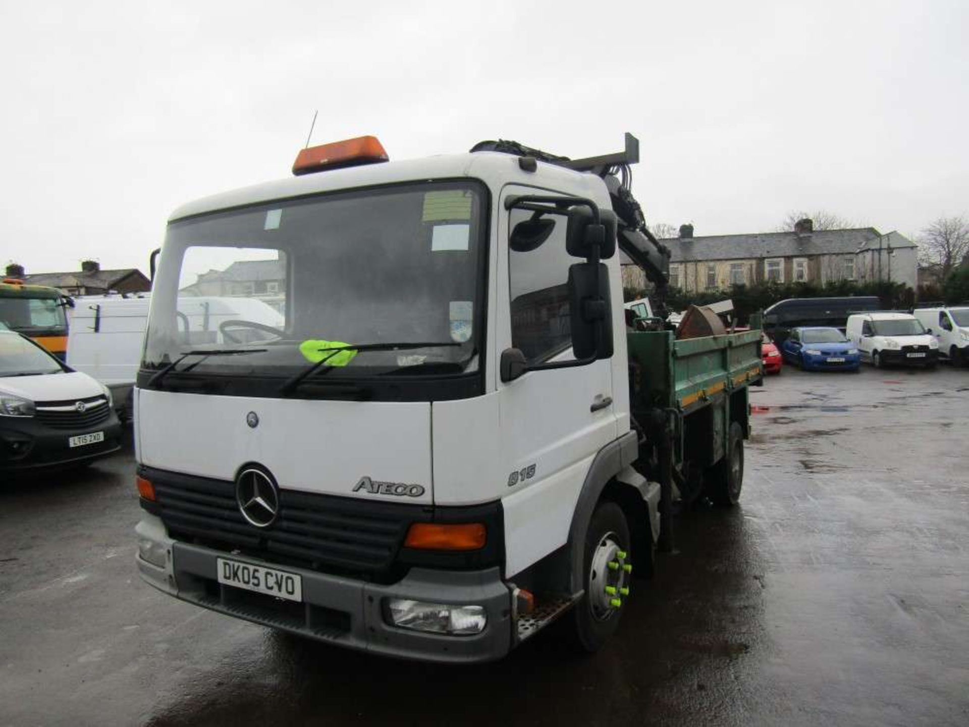 2005 05 reg Mercedes Atego 815 Tipper c/w Hiab (Direct Council) - Image 2 of 6