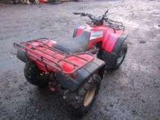 Honda Big Red Quad Bike - No keys