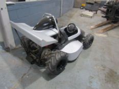 Black &amp; Grey Go Kart with Honda engine