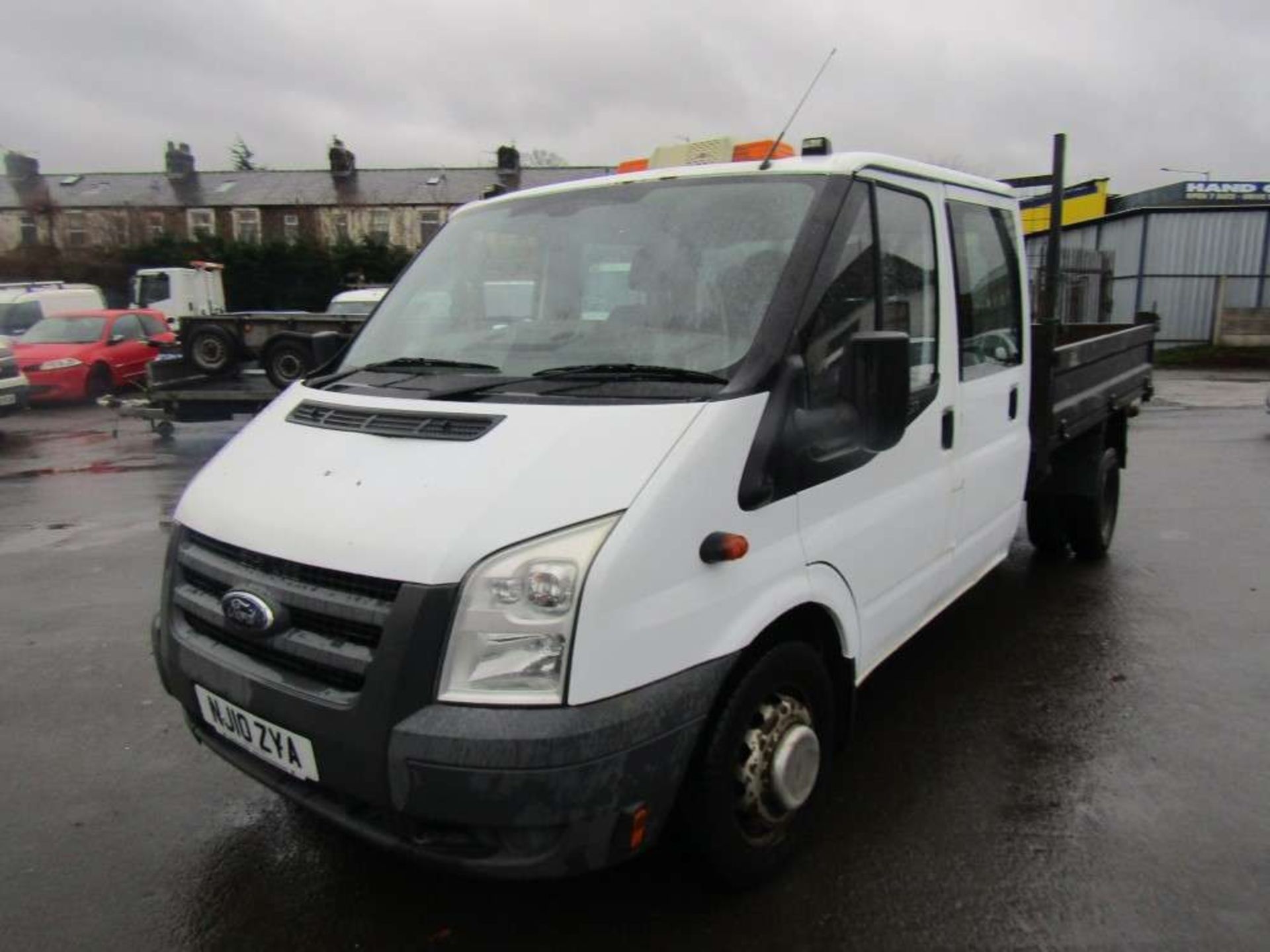 2010 10 reg Ford Transit 110 T350L D/C RWD Tipper - Bild 2 aus 6