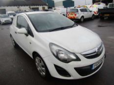 2014 14 reg Vauxhall Corsa Ecoflex Van (Non runner)