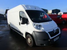 2013 13 reg Citroen Relay 35 L3H2 HDI (Engine runs but oil flashing)