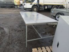 8' x 4' Stainless Table