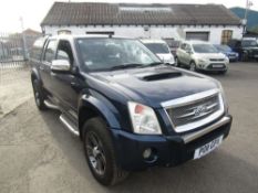 2011 11 reg Isuzu TF Rodeo Denmax LETD D/CA Pickup