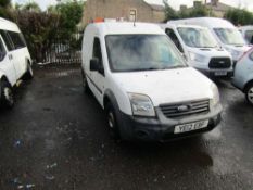 2012 12 reg Ford Transit Connect 90 T230 (Non Runner) (Direct United Utilities Water)
