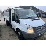2013 63 reg Ford Transit 125 T350 Tipper c/w Tail Lift (Direct Council) (Sold on Site - Leek)