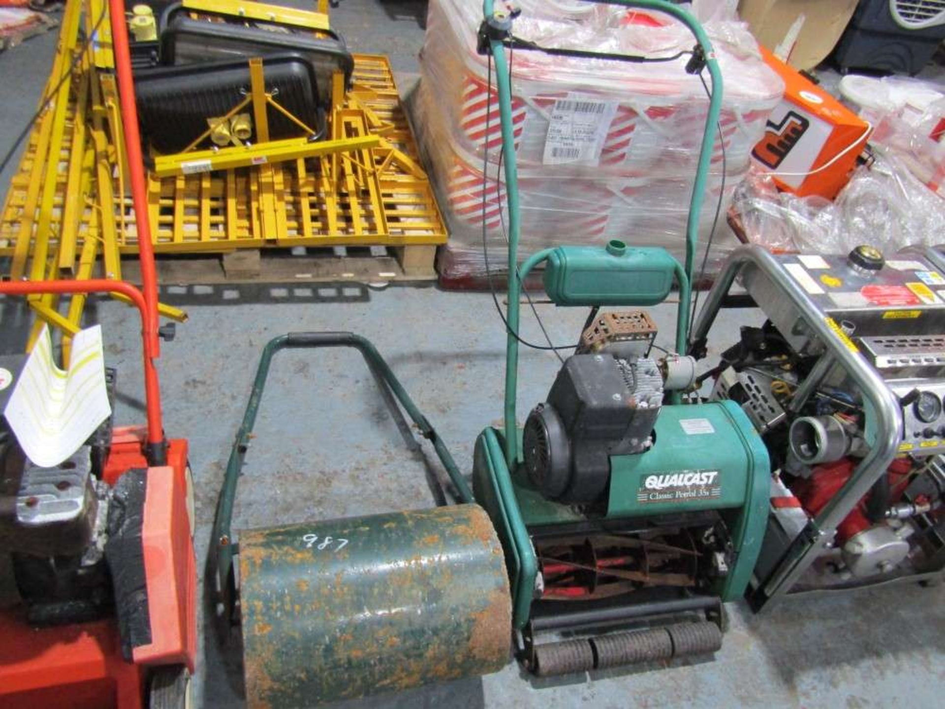 Qualcast Cylinder Mower With Roller