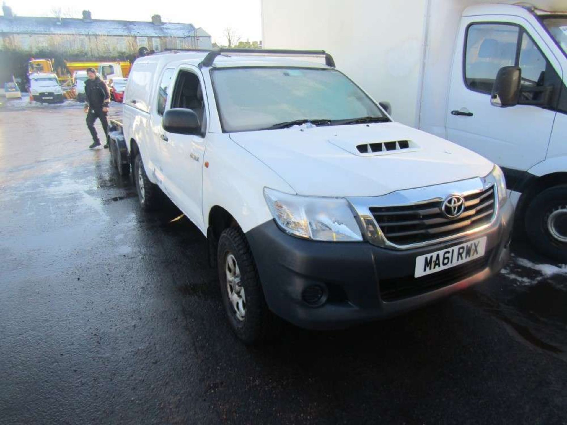 2011 61 reg Toyota Hilux HL2 D-4D 4 x 4 ECB (Direct United Utilities Water)