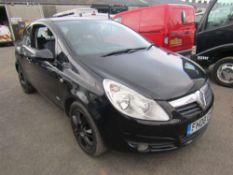 2008 08 reg Vauxhall Corsa Design