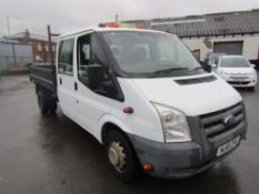 2010 10 reg Ford Transit 110 T350L D/C RWD Tipper