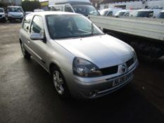 2006 06 reg Renault Clio Campus Sport