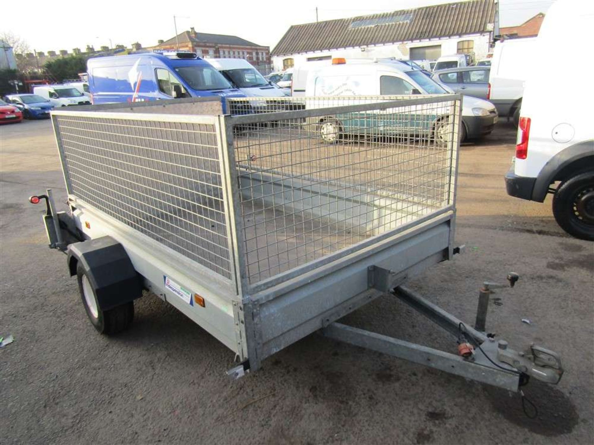 Single Axle Caged Side Trailer (Direct Council)