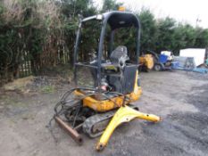 2012 JCB 801 Mini Digger (Non Runner - scrap for parts only) (Direct Electricity NW)