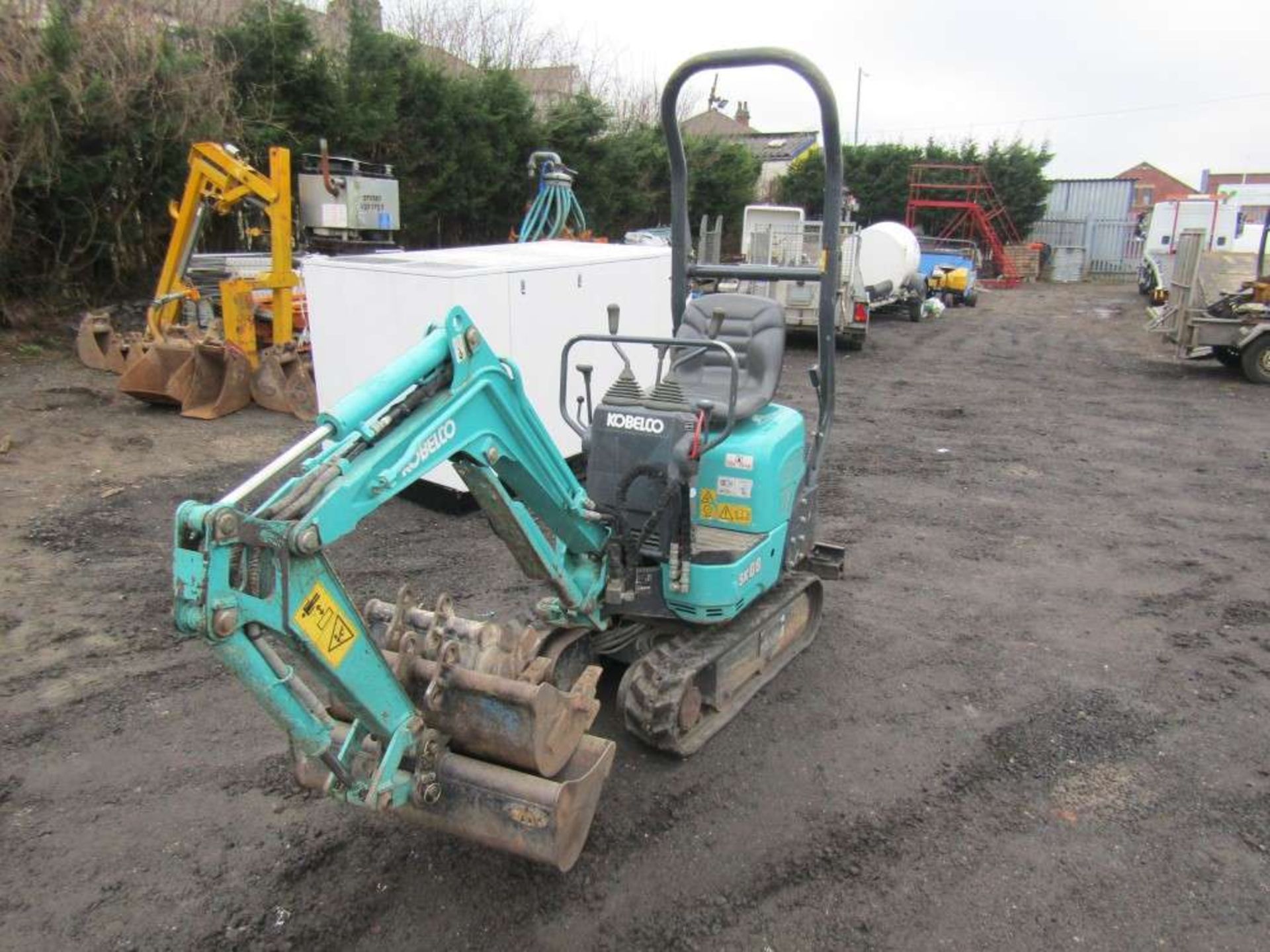 2018 Kobelco SK-08 Micro Digger - Image 2 of 6