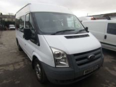 2011 60 reg Ford Transit 115 T300M FWD Minibus (Direct Council)