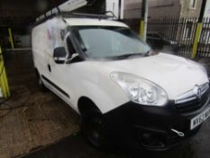 2013 63 reg Vauxhall Combo 2000 L1H1 CDTI (Non Runner - No Engine) (Direct Electricity NW)