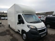 2017 67 reg Peugeot Boxer 335 L3 Blue Hdi Luton Van