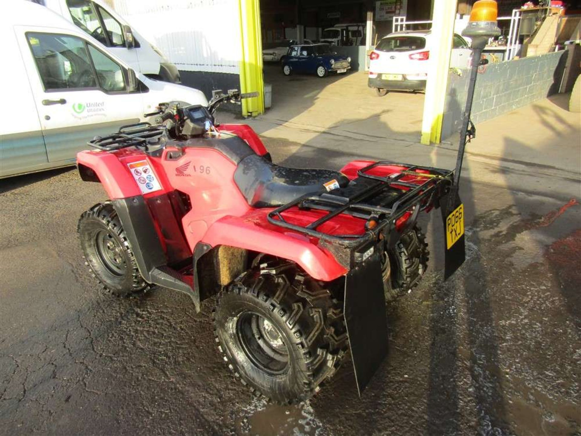 2016 66 reg Honda TRX 420FM Quad Bike (Direct Council) - Image 3 of 5