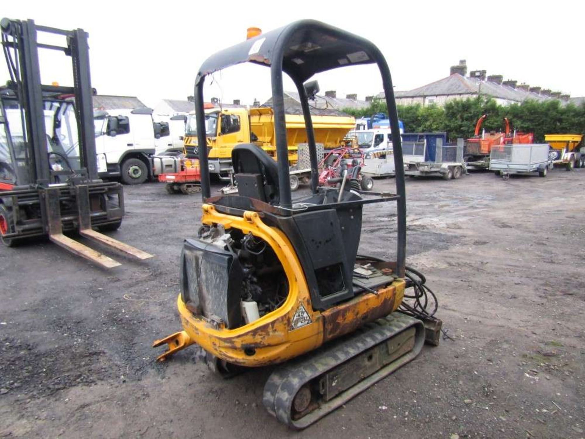 2012 JCB 801 Mini Digger (Non Runner - scrap for parts only) (Direct Electricity NW) - Image 3 of 5