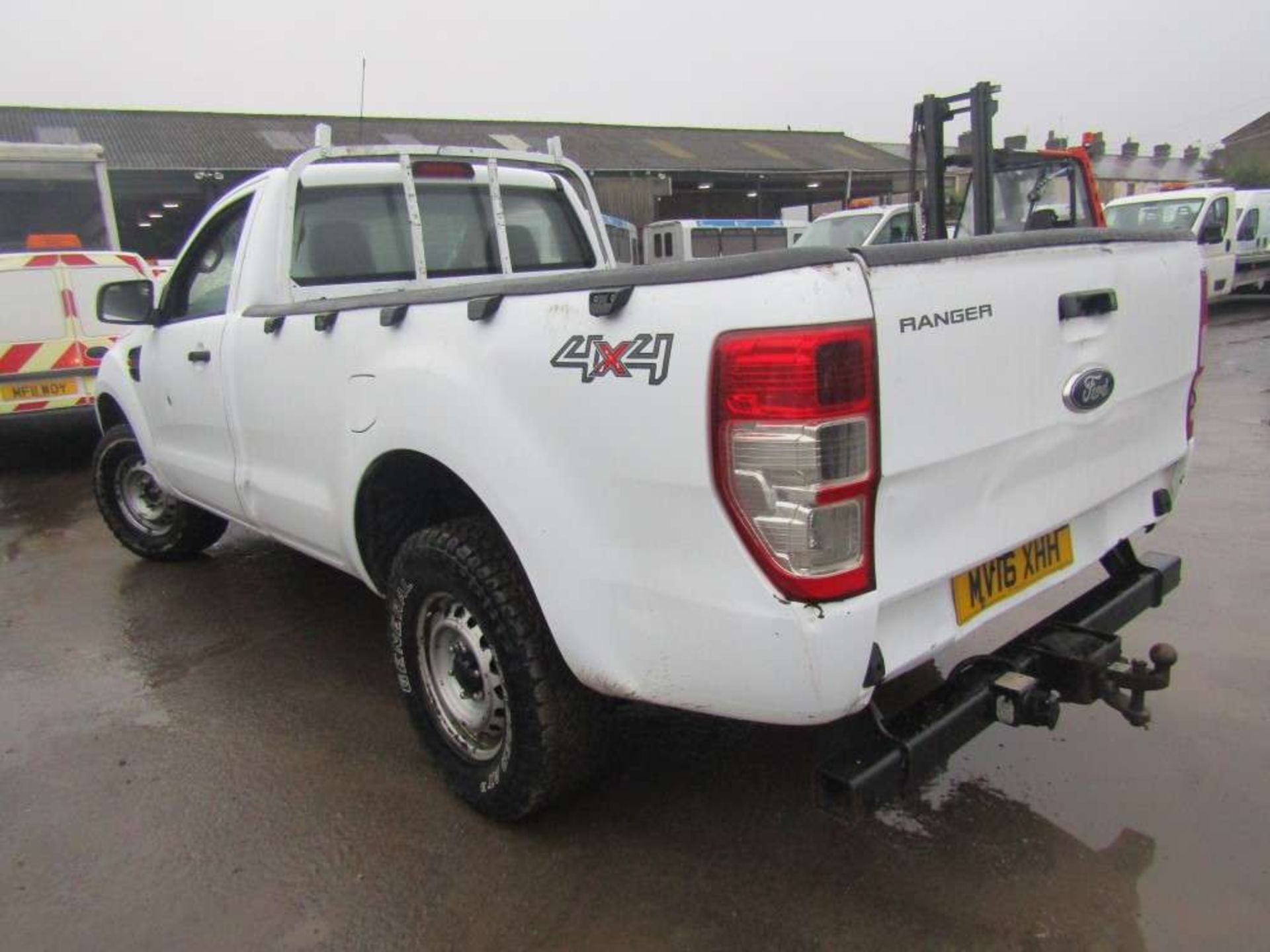 2016 16 reg Ford Ranger XL 4 x 4 Single Cab TDCI Pick Up - Image 3 of 6