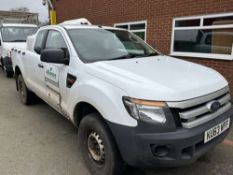 2013 63 reg Ford Ranger XL 4 x 4 TDCI - Pick Up Back Not Included In Sale (Sold on Site - Location