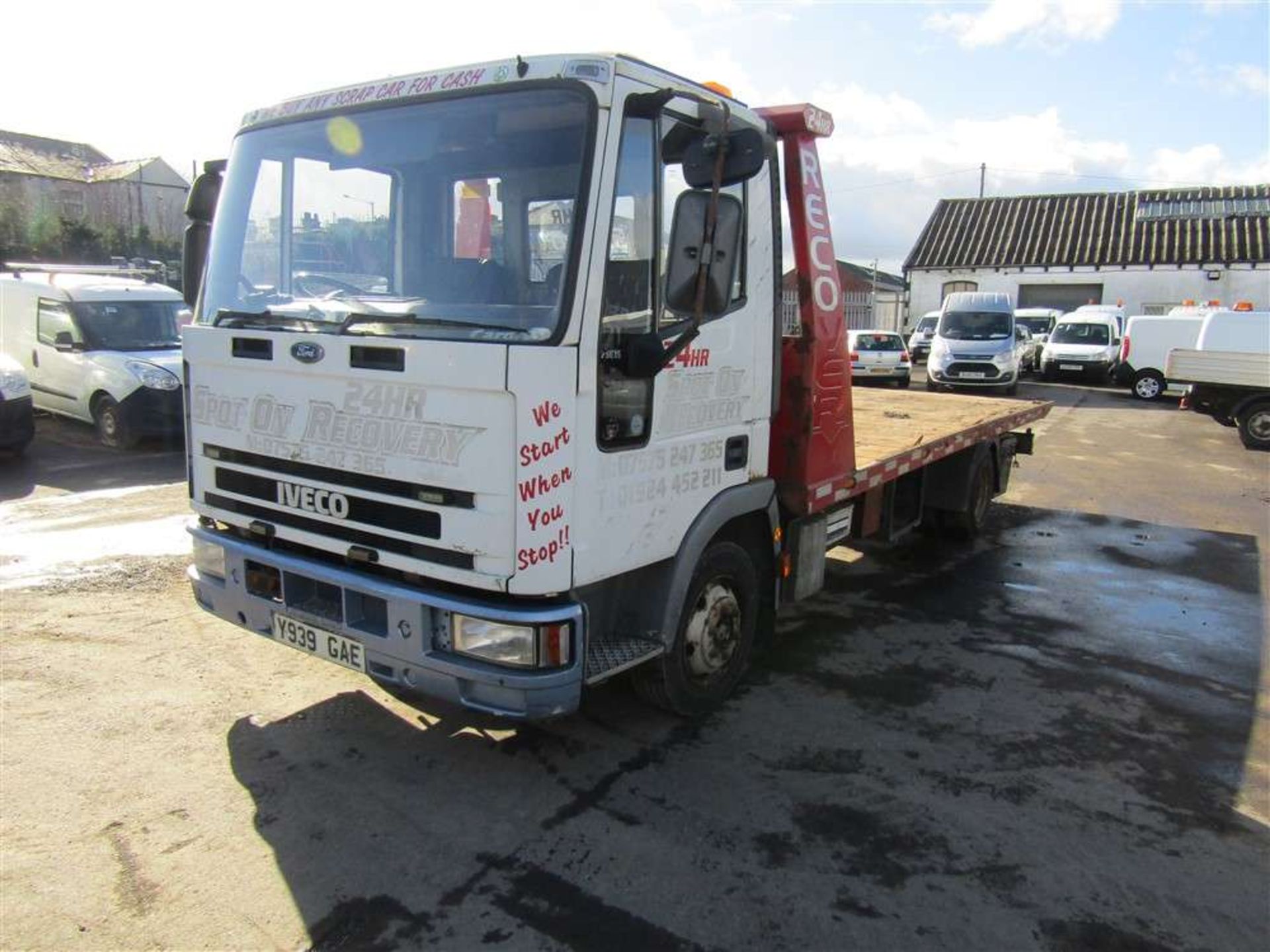 2001 Y reg Iveco Euro Cargo 7.5t Tilt / Slide Recovery Truck - Image 2 of 6