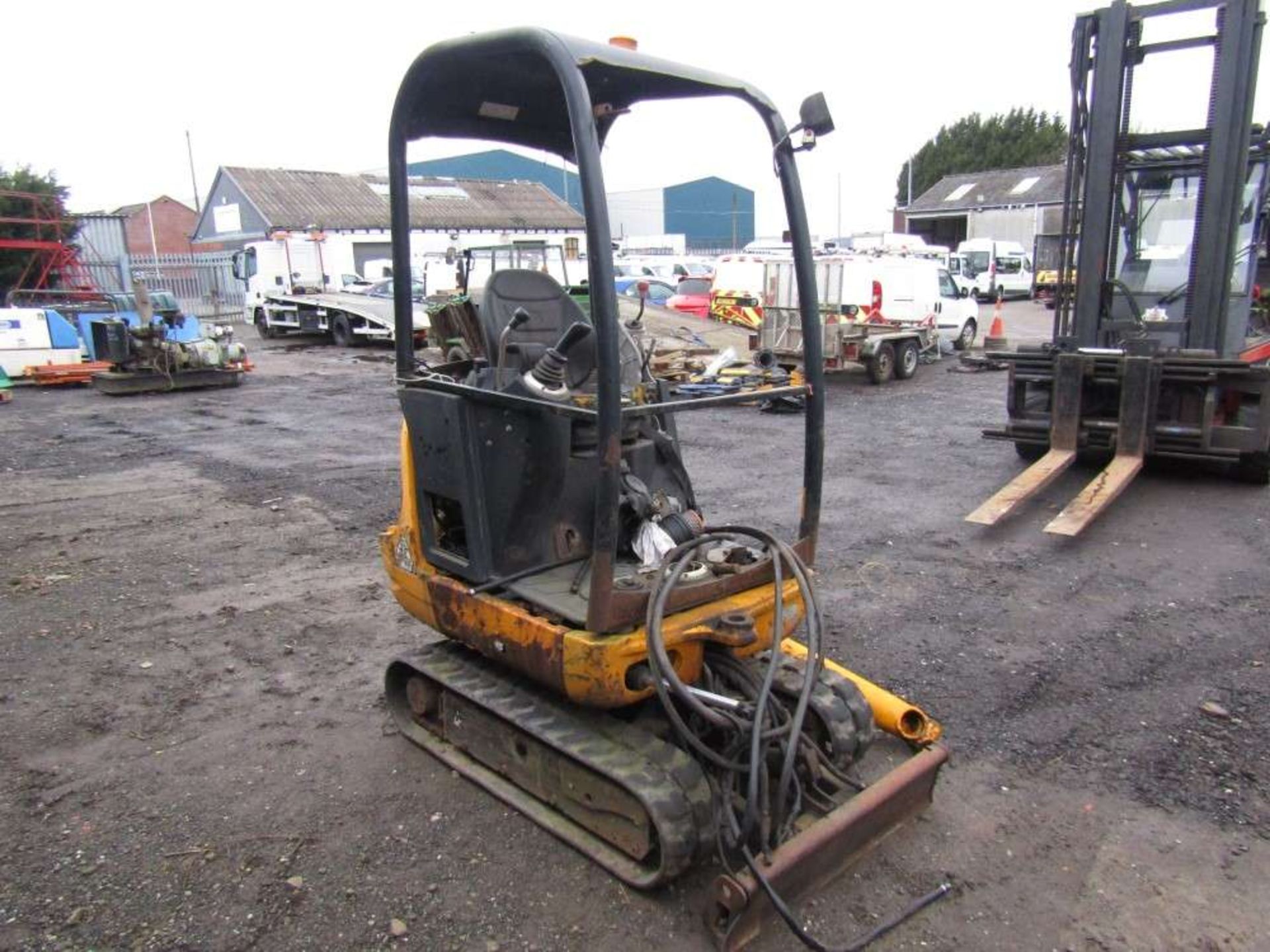 2012 JCB 801 Mini Digger (Non Runner - scrap for parts only) (Direct Electricity NW) - Image 2 of 5