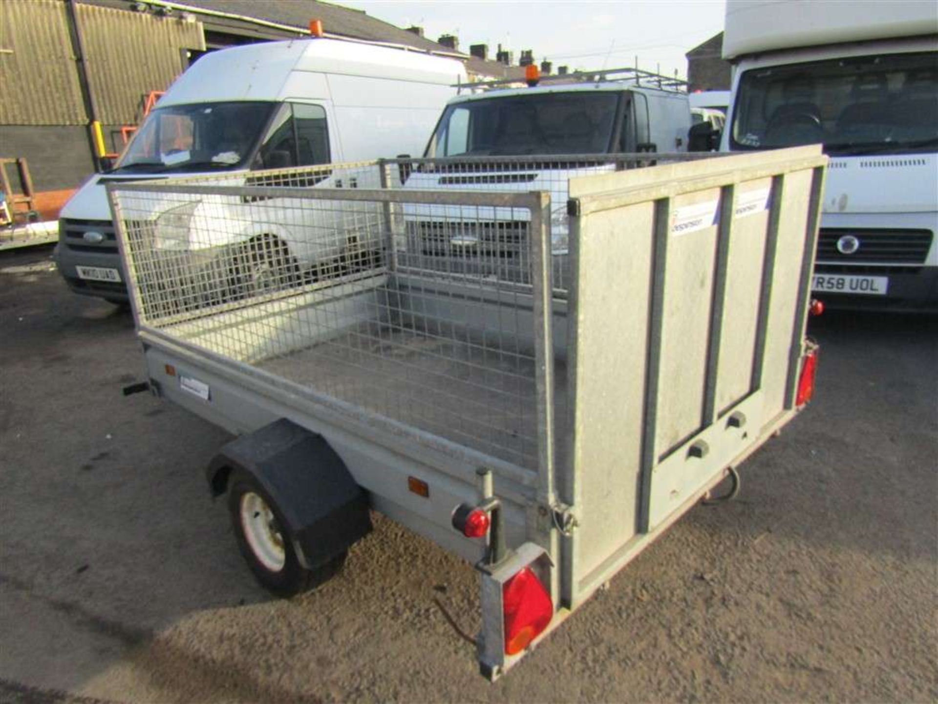 Single Axle Caged Side Trailer (Direct Council) - Image 3 of 4