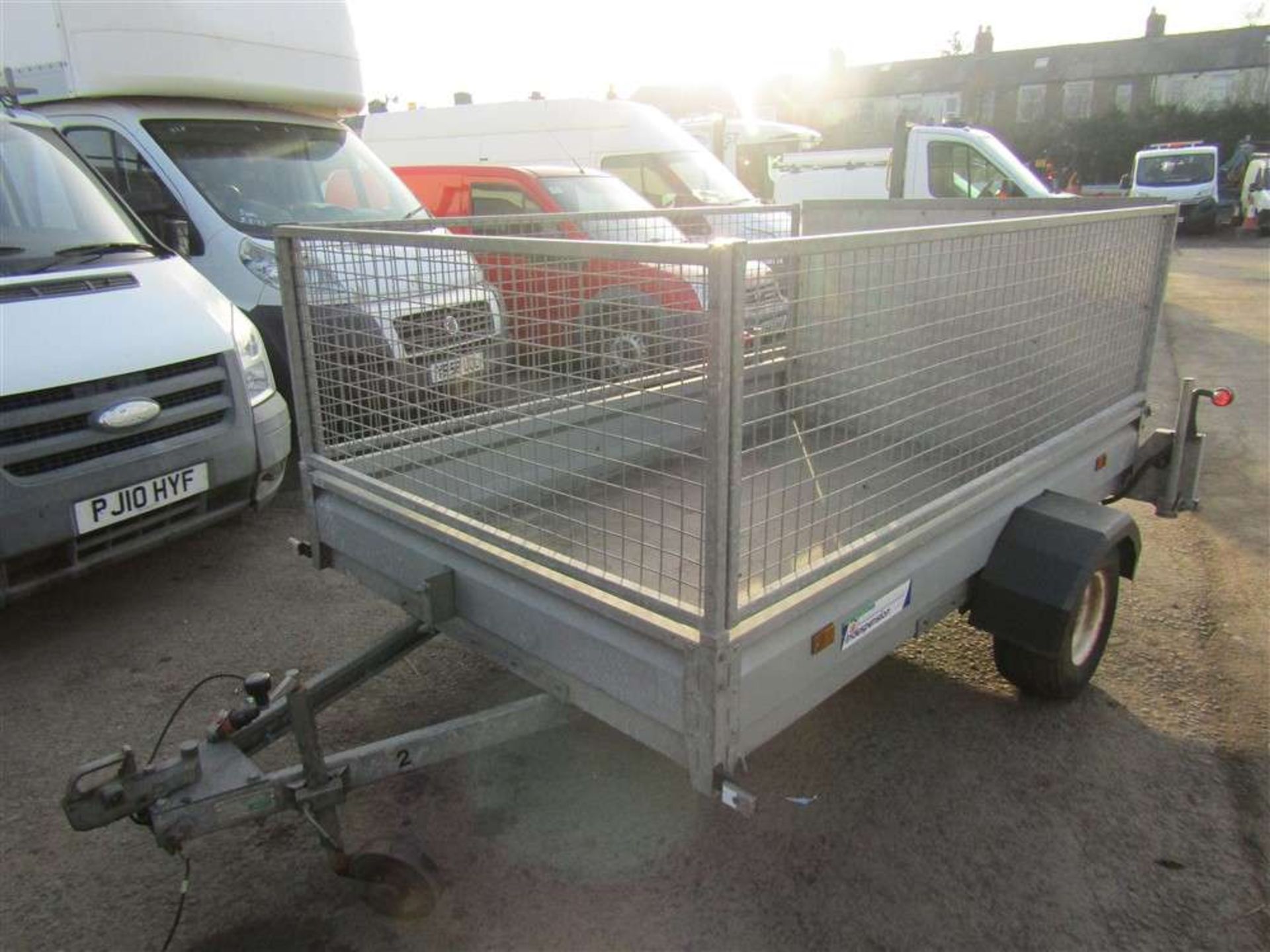 Single Axle Caged Side Trailer (Direct Council) - Image 2 of 4