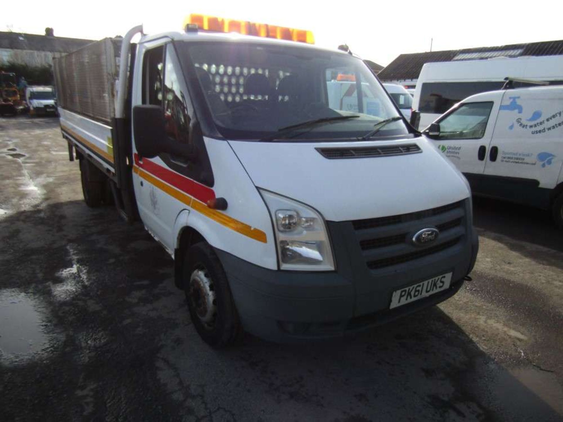 2012 61 reg Ford Transit 115 T350L RWD Dropside (Direct Council)