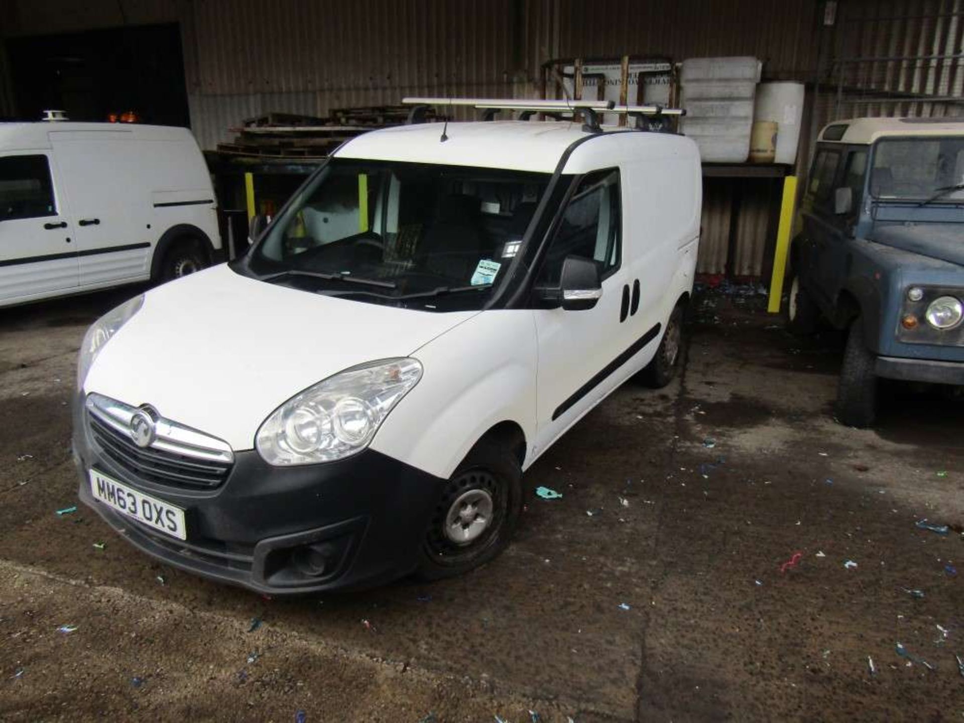 2014 63 reg Vauxhall Combo 2300 L1H1 CDTI (Non Runner) (Direct United Utilities Water) - Image 2 of 7