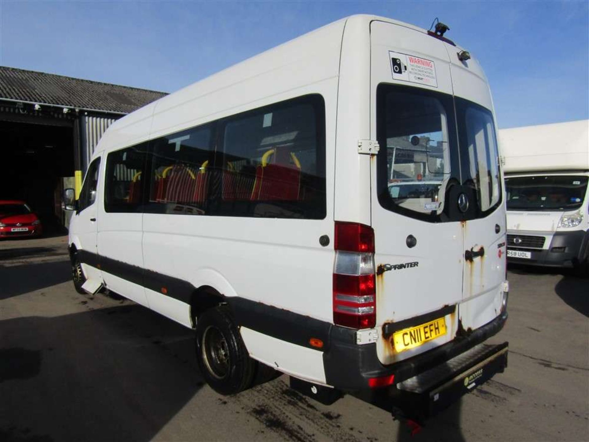 2011 11 reg Mercedes Sprinter 513 CDI Minibus (Direct Transport Co) - Image 3 of 7