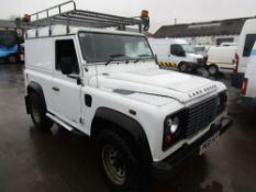 2011 61 reg Land Rover Defender 90 Hard Top TD 4 x 4 (Direct United Utilities Water)