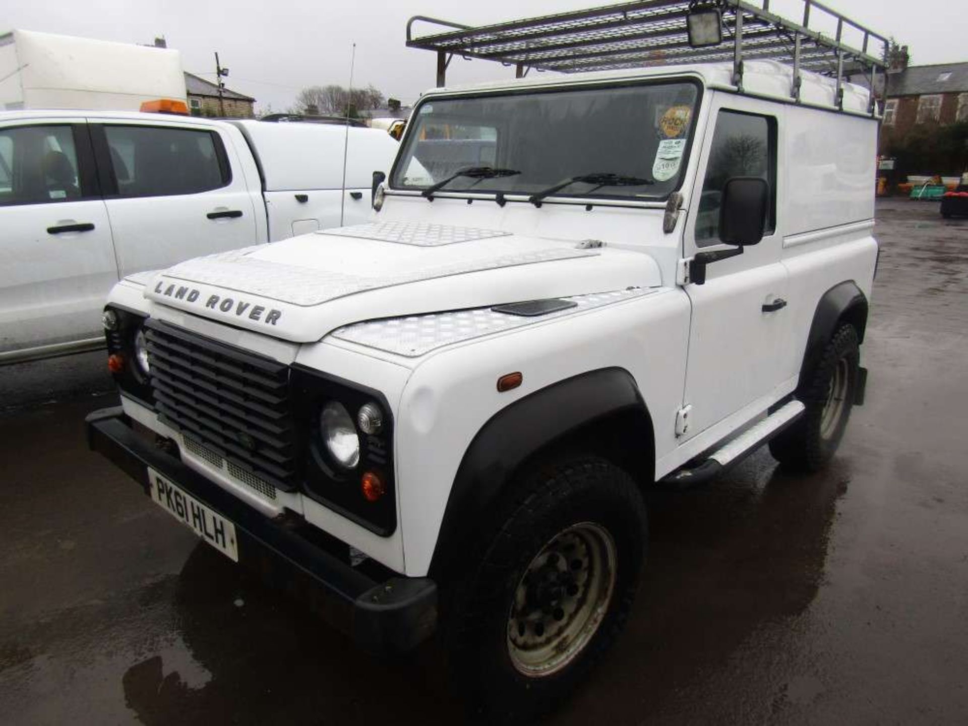 2011 61 reg Land Rover Defender 90 Hard Top TD 4 x 4 (Direct United Utilities Water) - Image 2 of 7