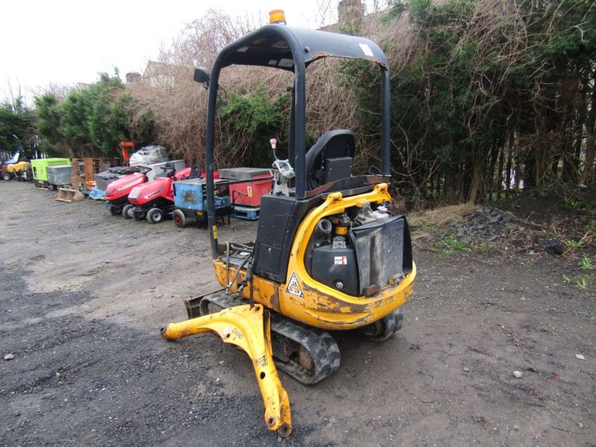 2012 JCB 801 Mini Digger (Non Runner - scrap for parts only) (Direct Electricity NW) - Image 4 of 5