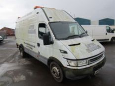 2005 05 reg Iveco Daily Panel Van c/w Whale Jetting Equipment