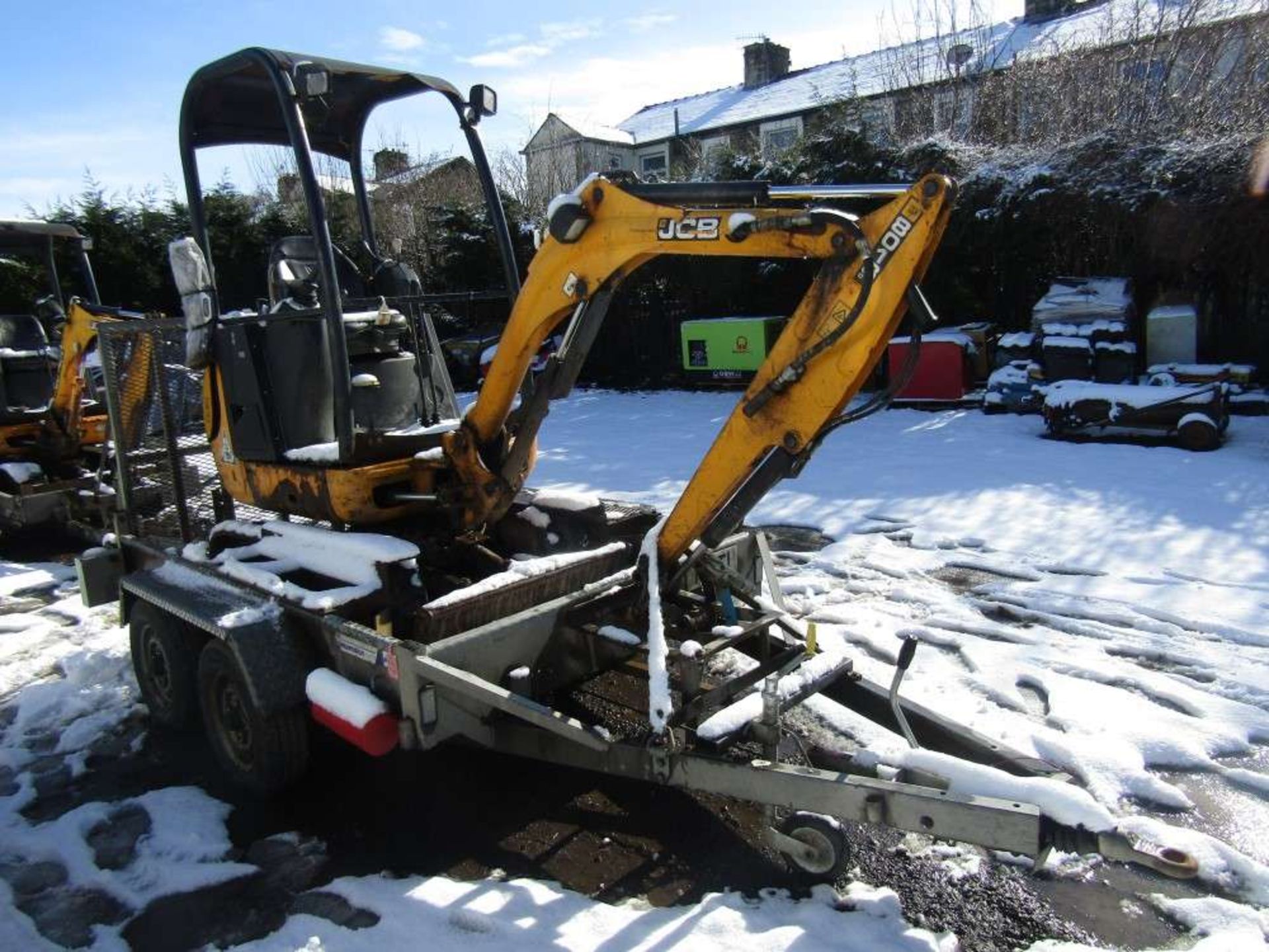 2011 JCB 801 Mini Digger c/w Trailer (Direct Electricity NW) - Image 2 of 6