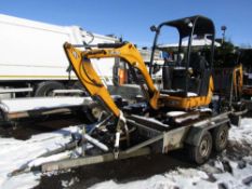 2011 JCB 801 Mini Digger c/w Trailer (Direct Electricity NW)