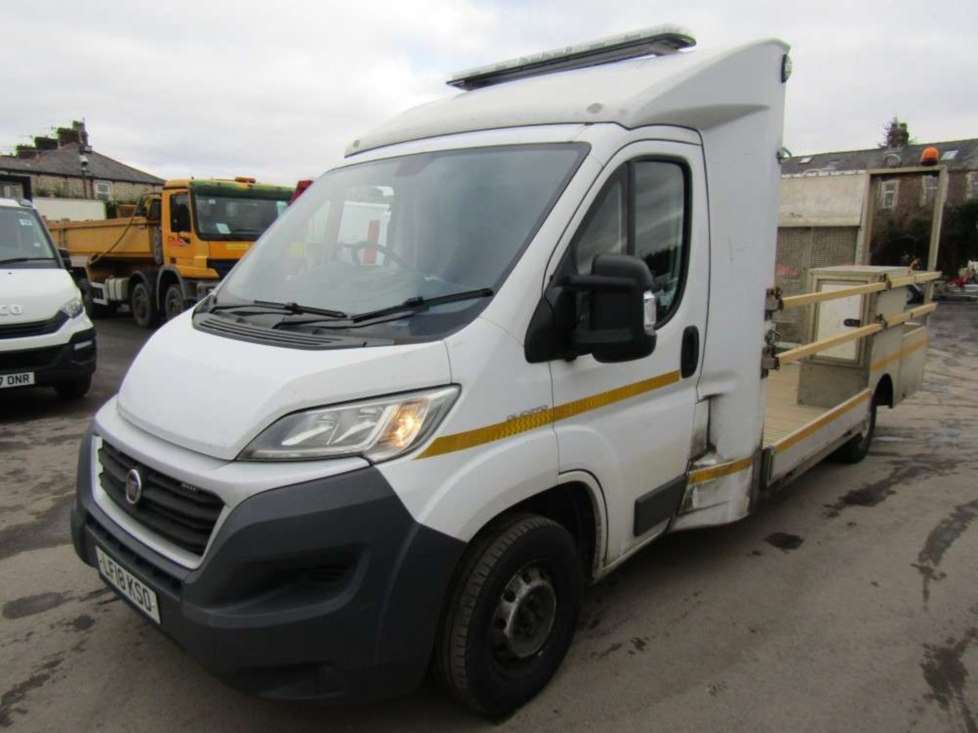 2018 18 reg Fiat Ducato 35 Multijet II Pickup - Image 2 of 6