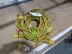 4 x 110v 16a Extension Leads (Direct Hire Co)