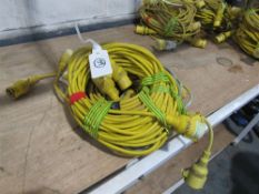 5 x 110v 16a Extension Leads (Direct Hire Co)