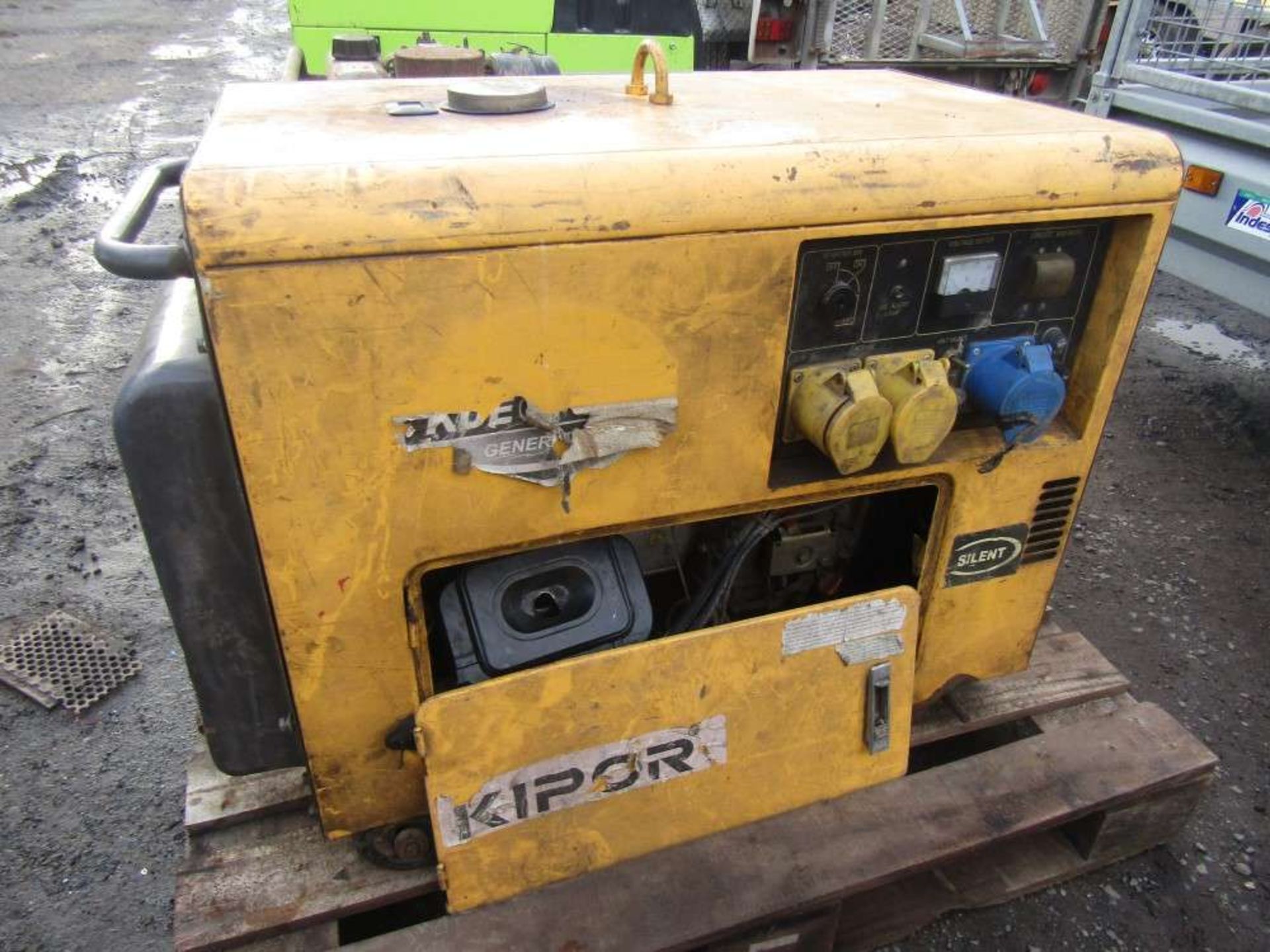 Kipor 6kva 240/110 volt Electric Start Silent Generator