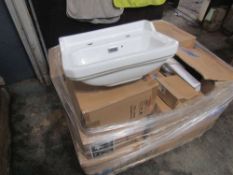 Pallet Of Basins & Pedestals