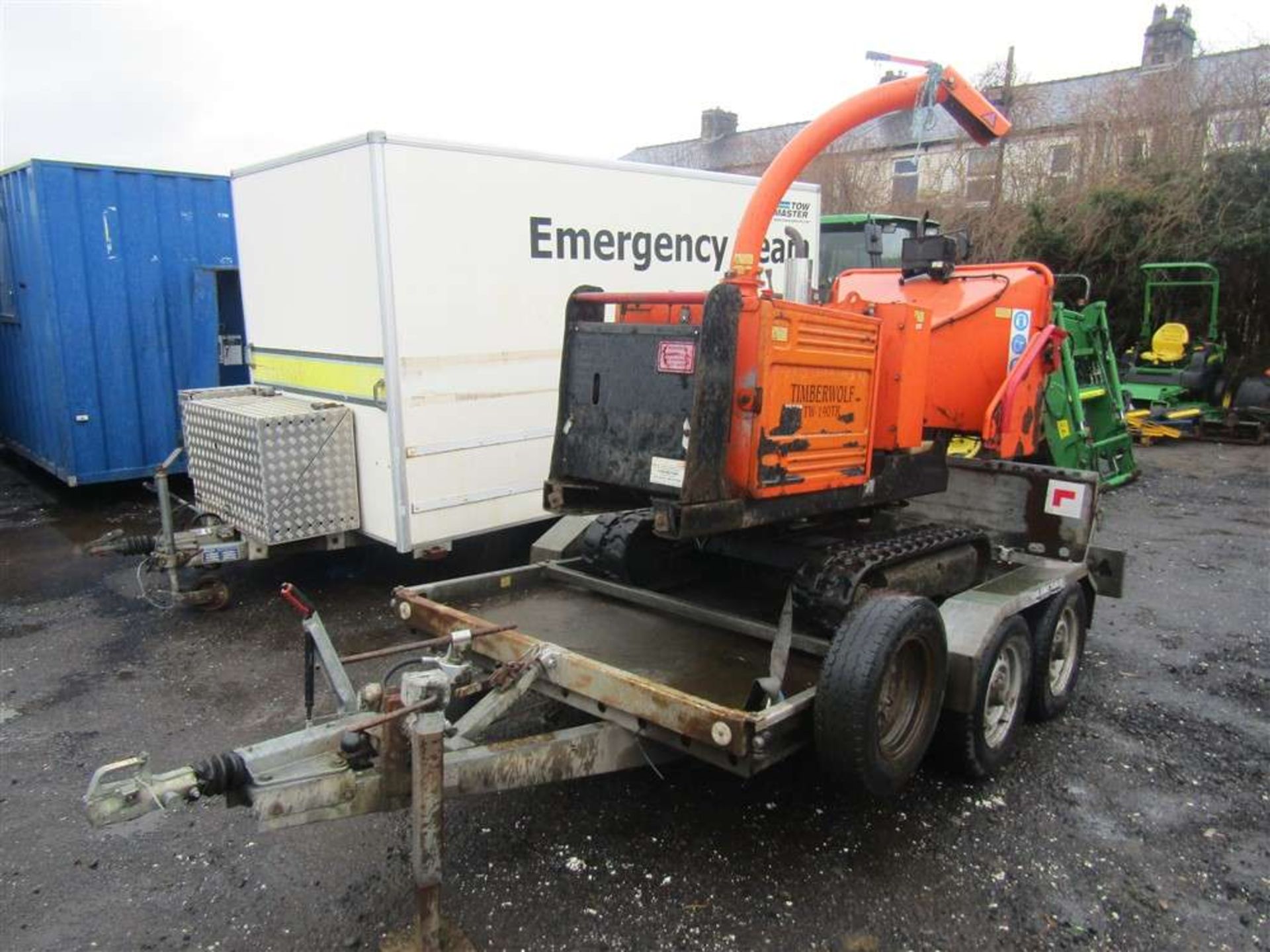 Timberwolfe TW 190TR Woodchipper c/w Trailer (Direct Council) - Image 2 of 6