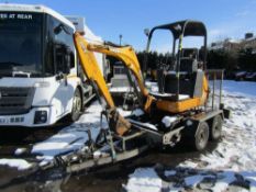 2011 JCB 801 Mini Digger c/w Trailer (Direct Electricity NW)