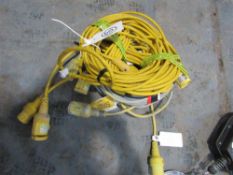 5 x 110v 16a Extension Leads (Direct Hire Co)