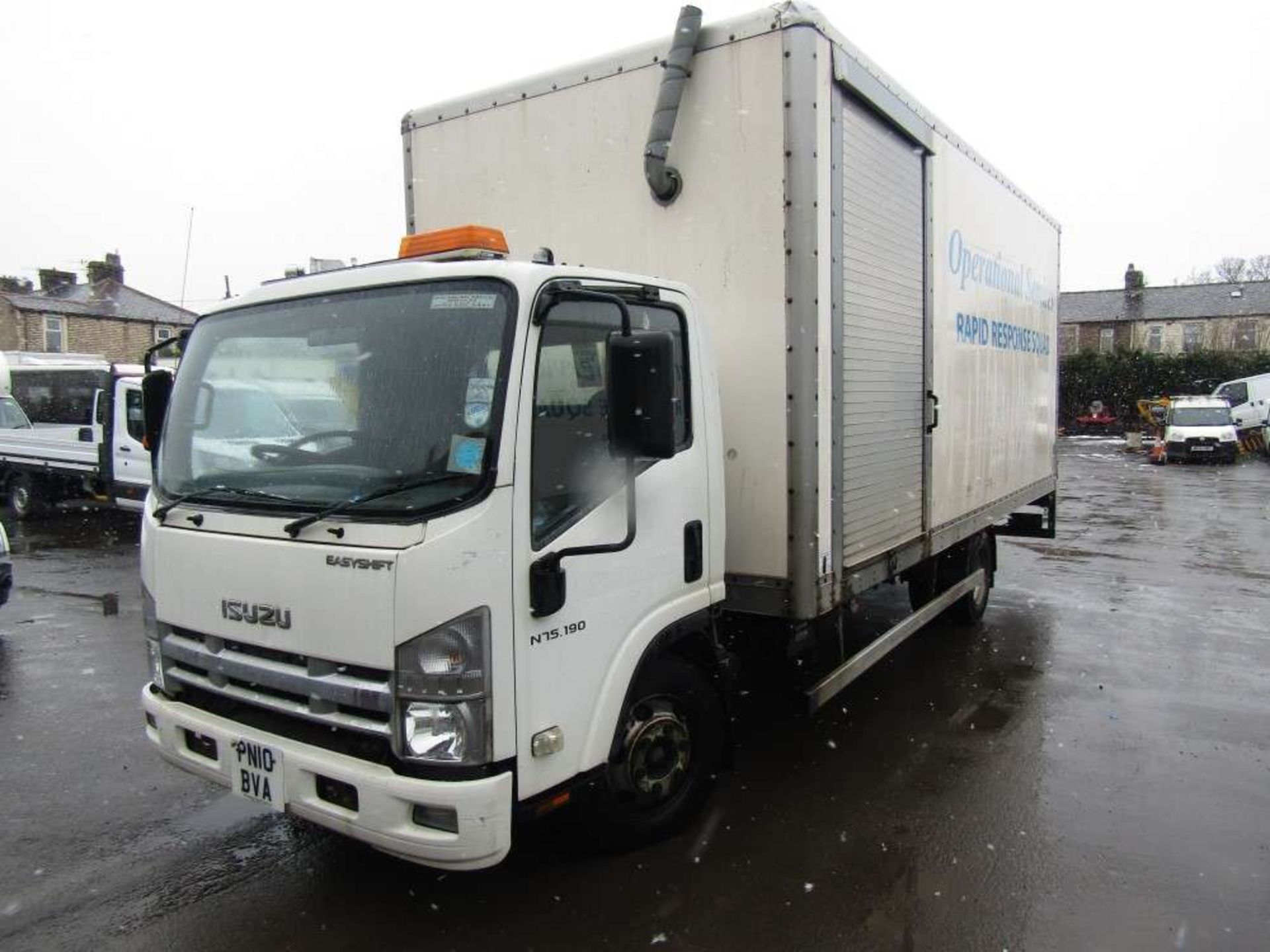 2010 10 reg Isuzu Forward N75.190 Box Van (Runs & Drives But Steering Issues) (Direct Council) - Image 2 of 7